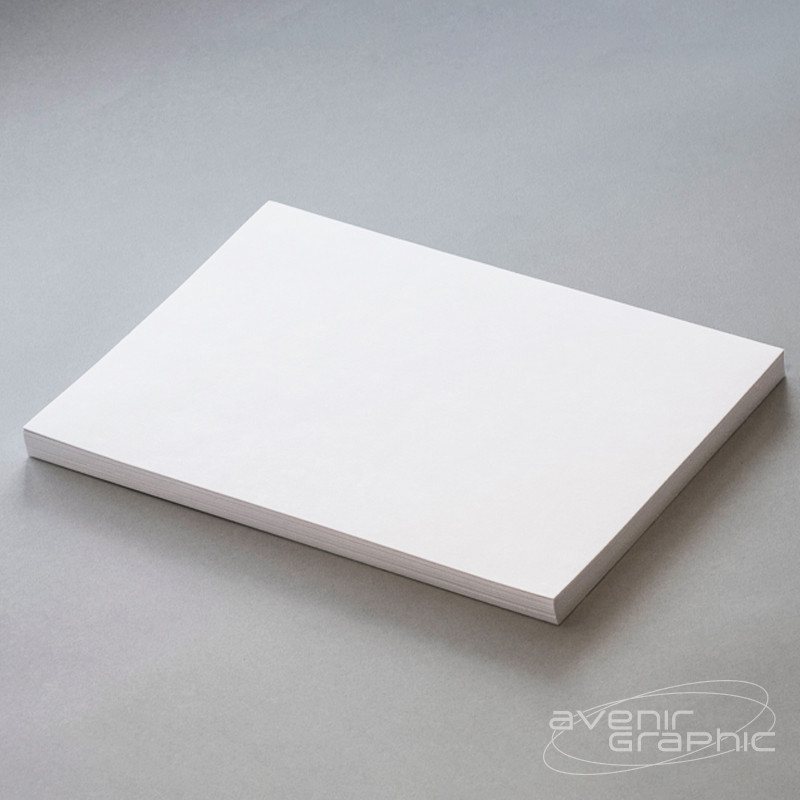 Papier dessin blanc - Format A4 ( 21 x 29.7 cm ) - Ramettes de